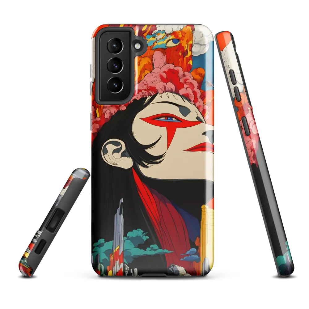 Eruption of Power | Phone Case |  S21 Plus | Tough Case | Glossy