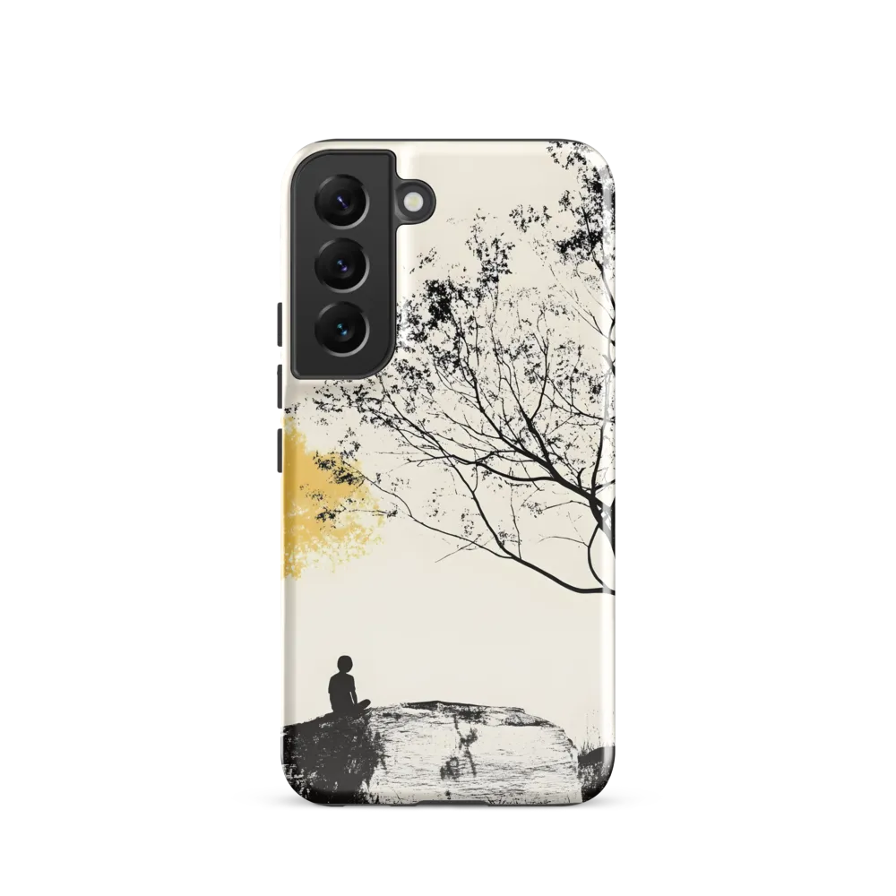 Whispers of Solitude | Phone Case |  S22 | Tough Case | Glossy