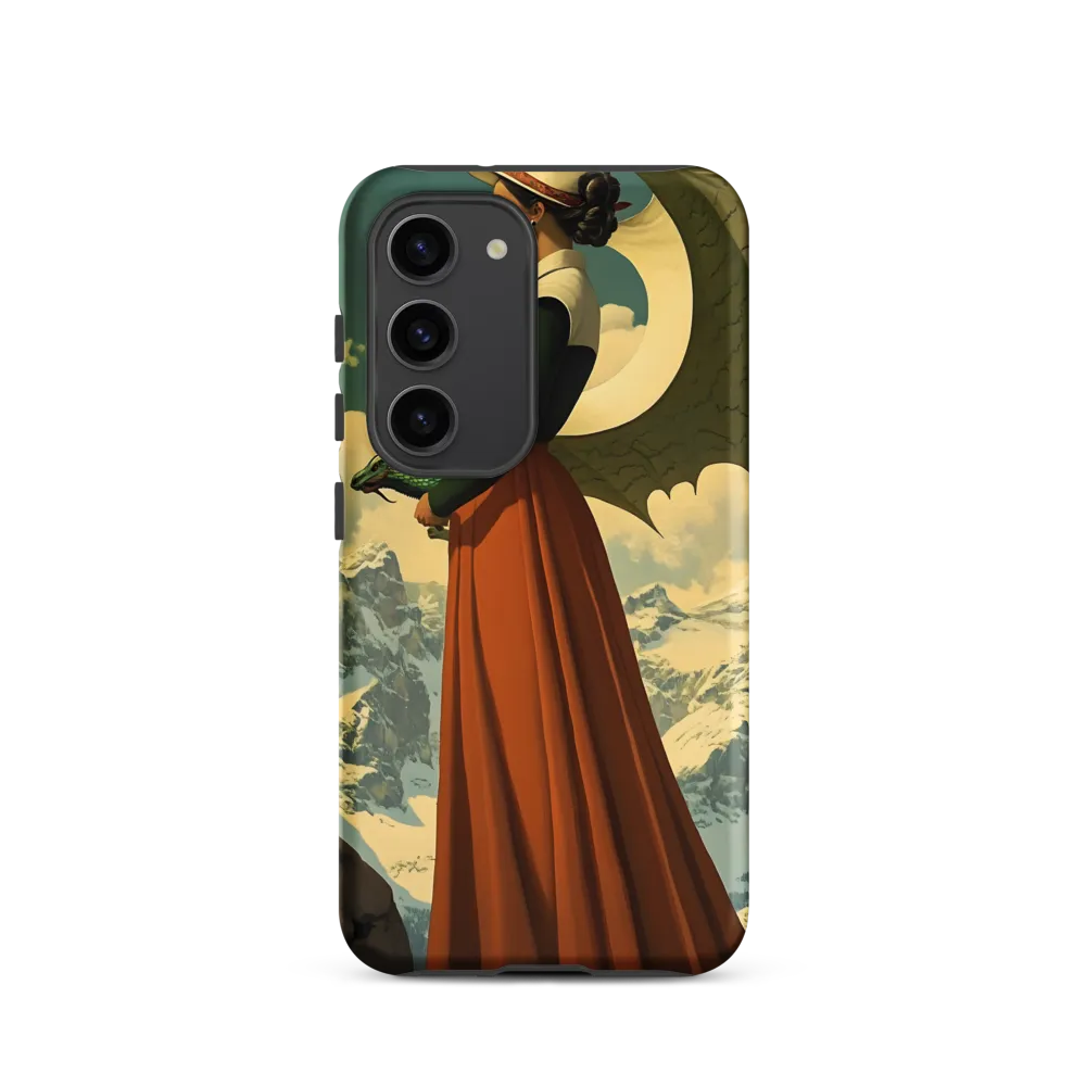 Mystic Harmony: The Dragon Keeper | Phone Case |  S23 | Tough Case | Matte