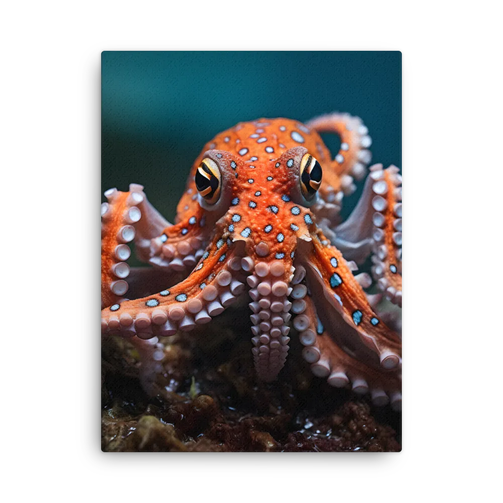 Curiosity of the Deep: The Orange Octopus