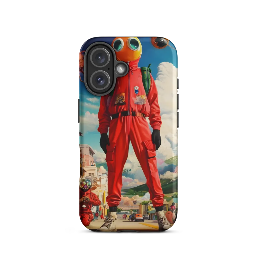 Whimsical Encounter in a Surreal Landscape | Phone Case