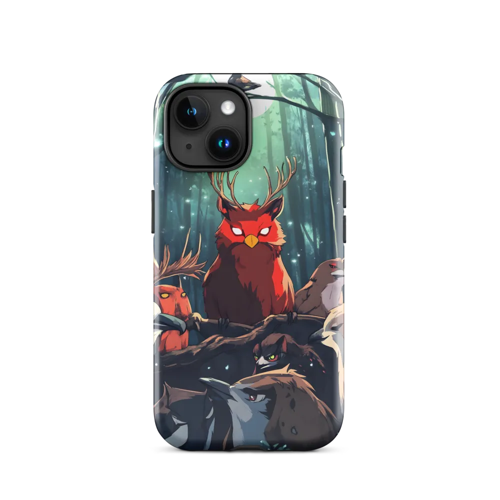 Gathering in the Moonlit Forest