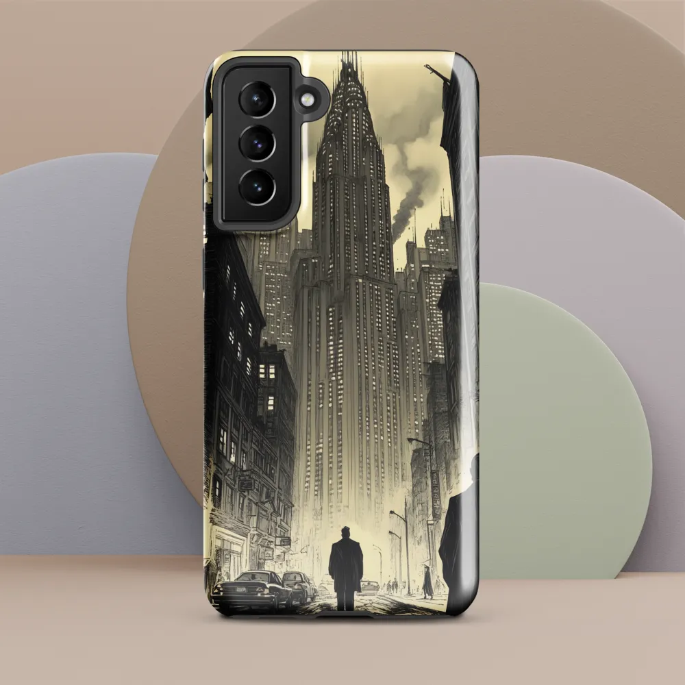 Echoes of the City | Phone Case |  S21 Plus | Tough Case | Glossy