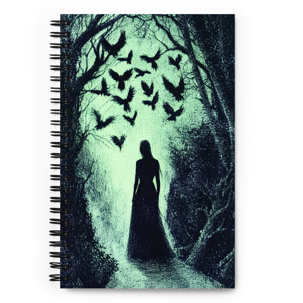 Whispers of the Night | Spiral Notebook