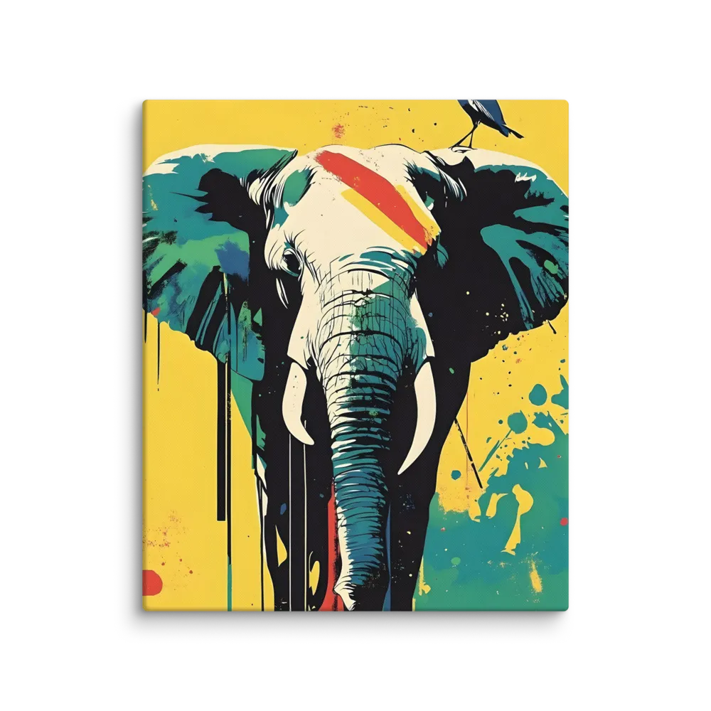 Elegance of the Wild: A Colorful Harmony