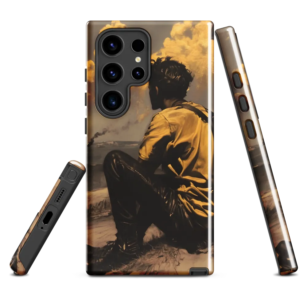 Reflections by the Shore | Phone Case |  S24 Ultra | Tough Case | Glossy