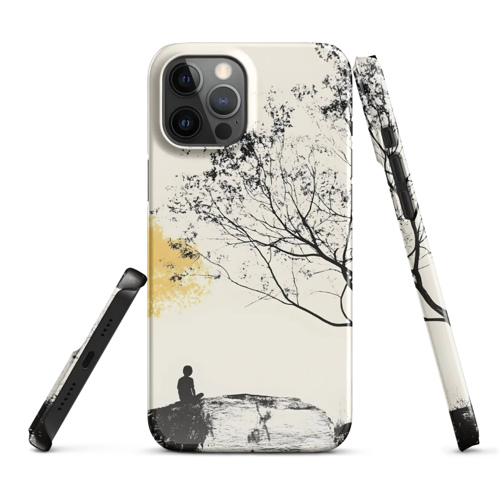 Whispers of Solitude | Phone Case |  12 Pro Max | Snap Case | Glossy