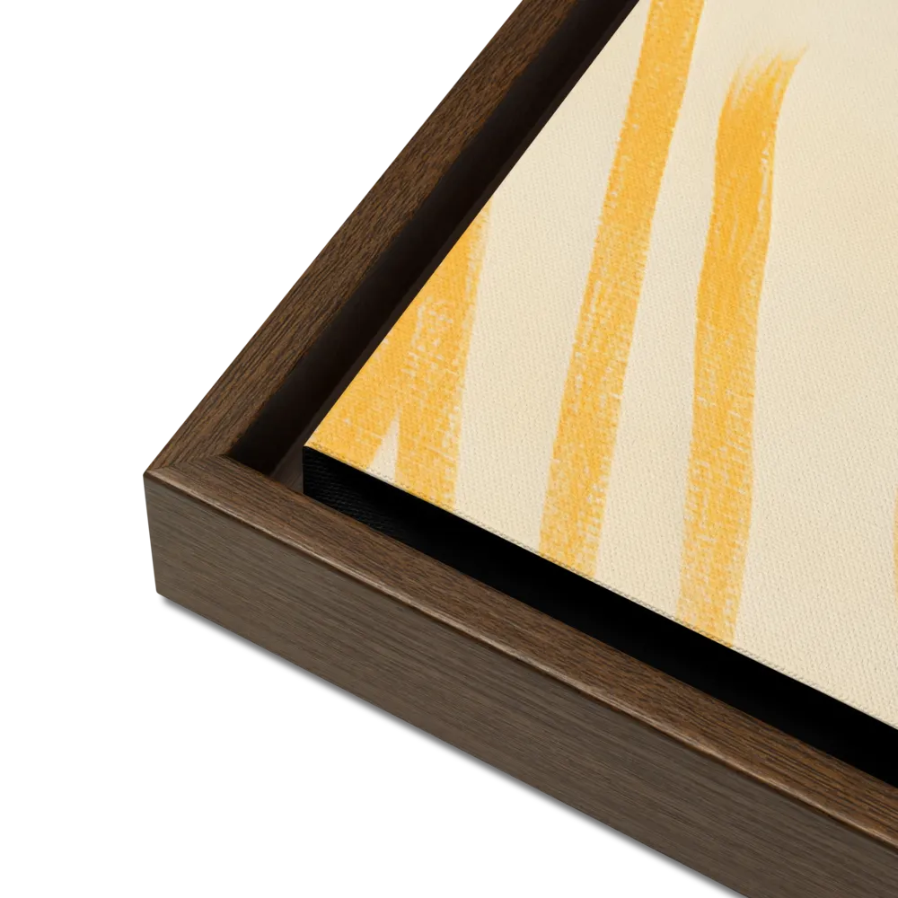 Connection to Serenity | Canvas with Brown Frame | 24″×36″