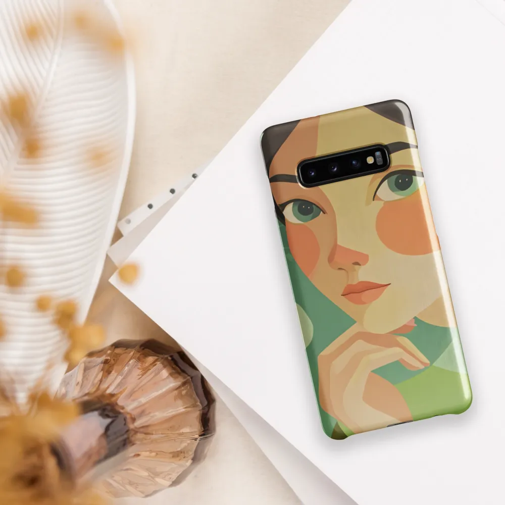 Contemplative Beauty | Phone Case |  S10 Plus | Snap Case | Glossy