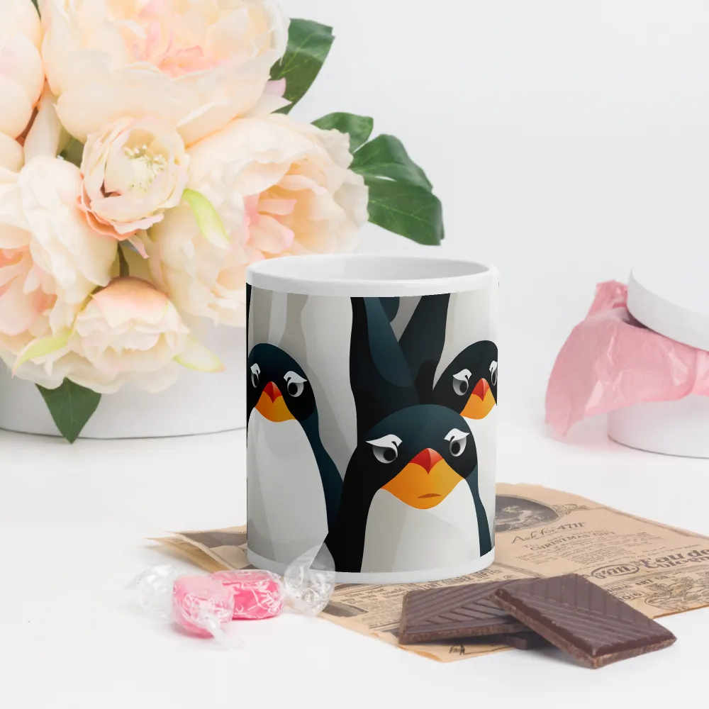 Penguin Parade | Mugs | Multiple Sizes & Colors