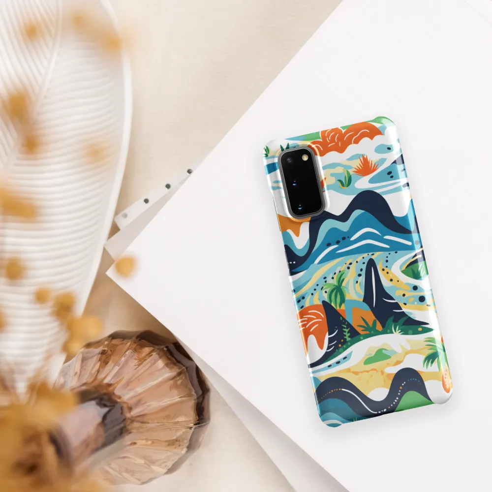Abstract Tropical Landscape