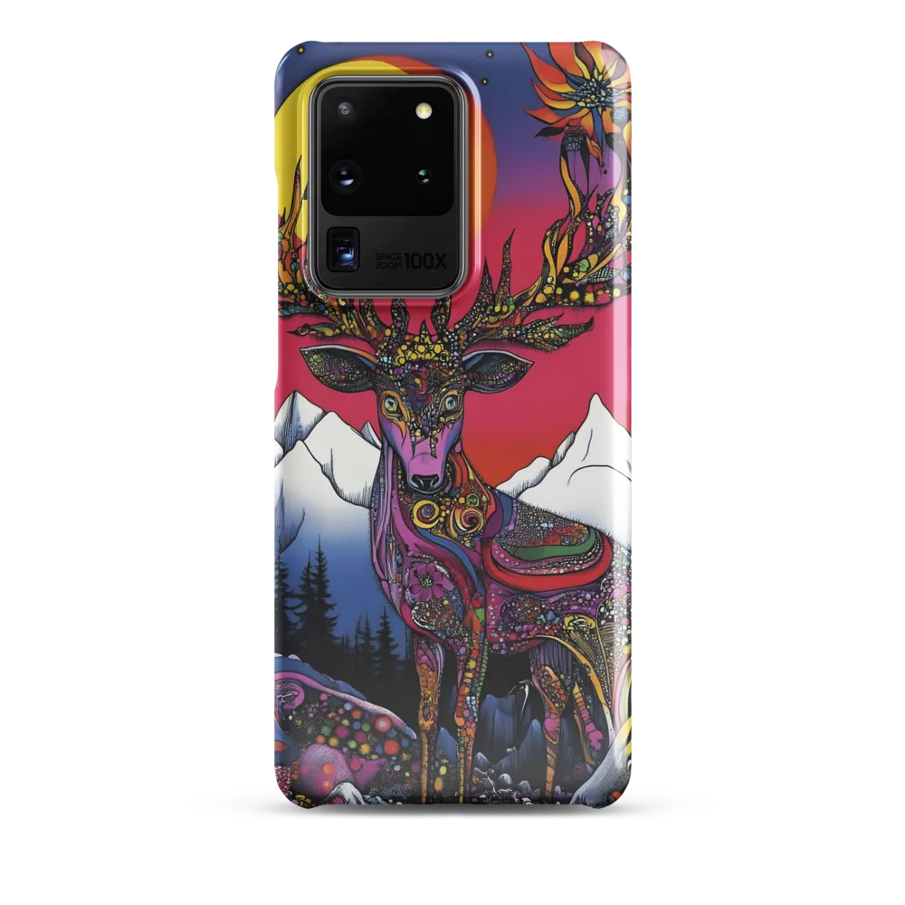 Mystical Majesty of the Psychedelic Deer | Phone Case |  S20 Ultra | Snap Case | Glossy