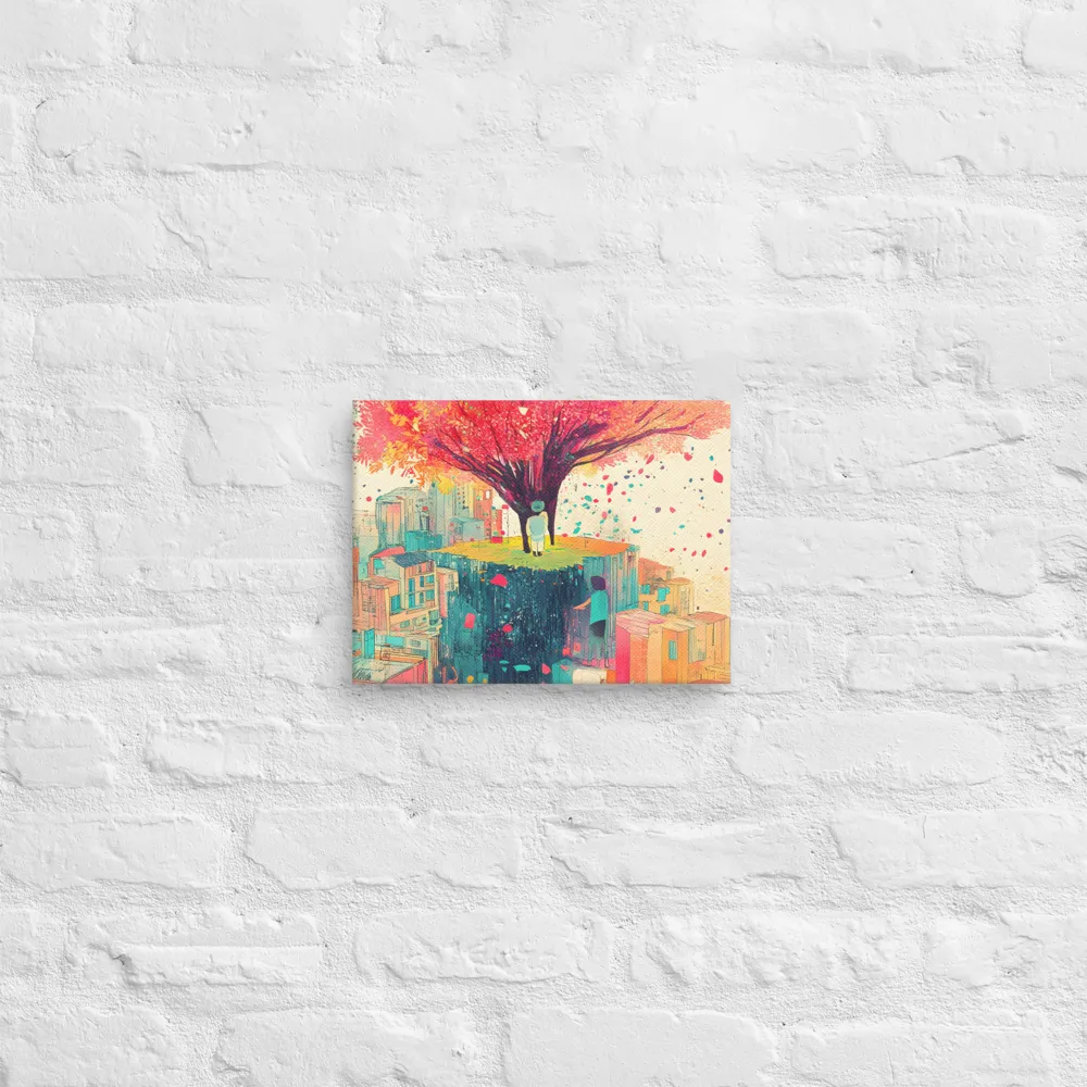 Whispers of Urban Dreams | Canvas | 9″×12″