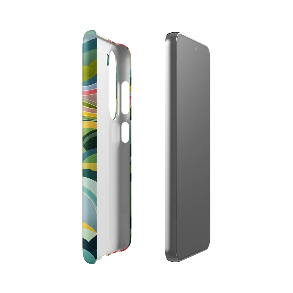 Waves of Serenity | Phone Case |  S23 | Snap Case | Matte