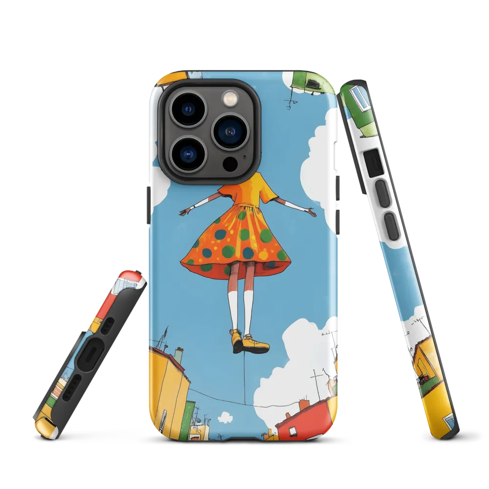 Floating Dreams in a Colorful Sky