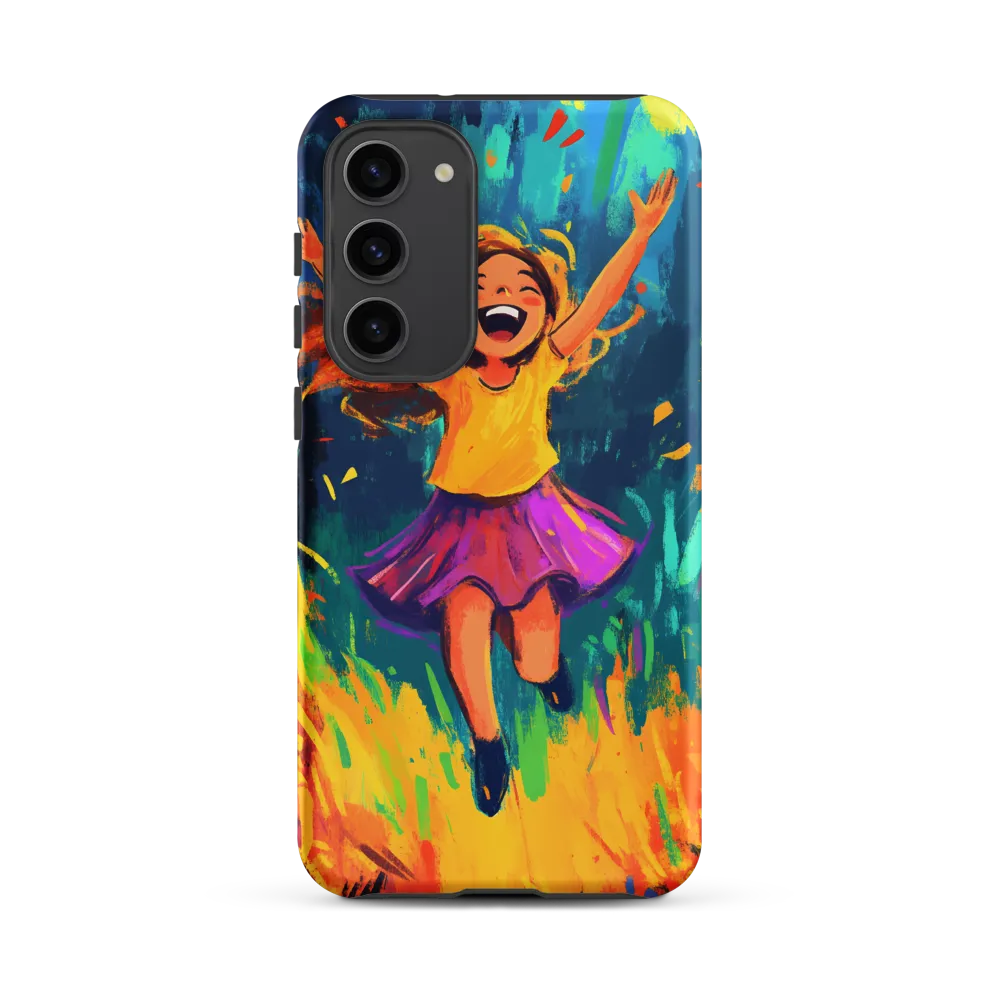 Joyful Escape into Nature | Phone Case |  S23 Plus | Tough Case | Matte
