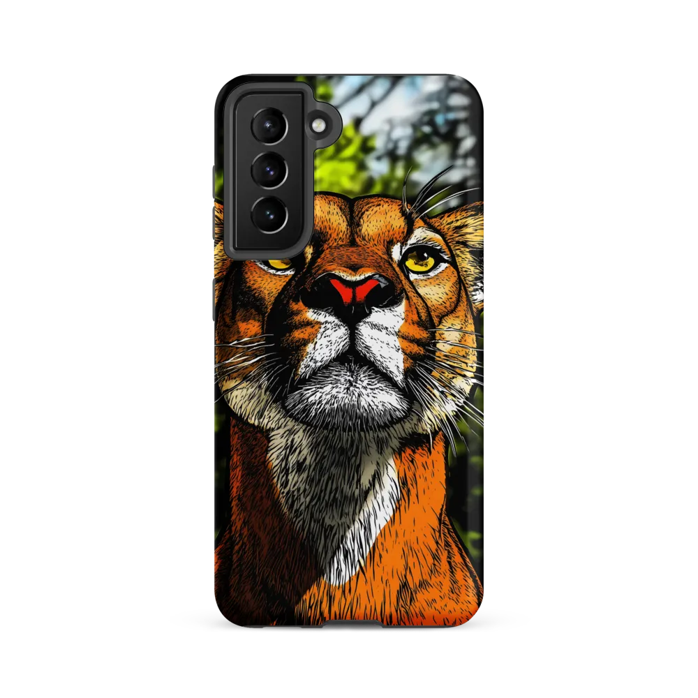 Regal Gaze: The Lioness in Focus