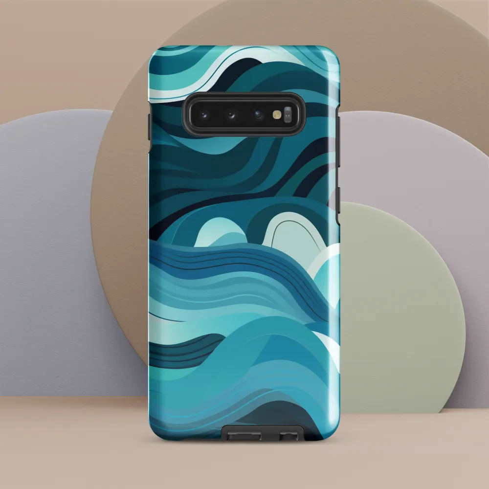 Ebb and Flow | Phone Case |  S10 Plus | Tough Case | Glossy