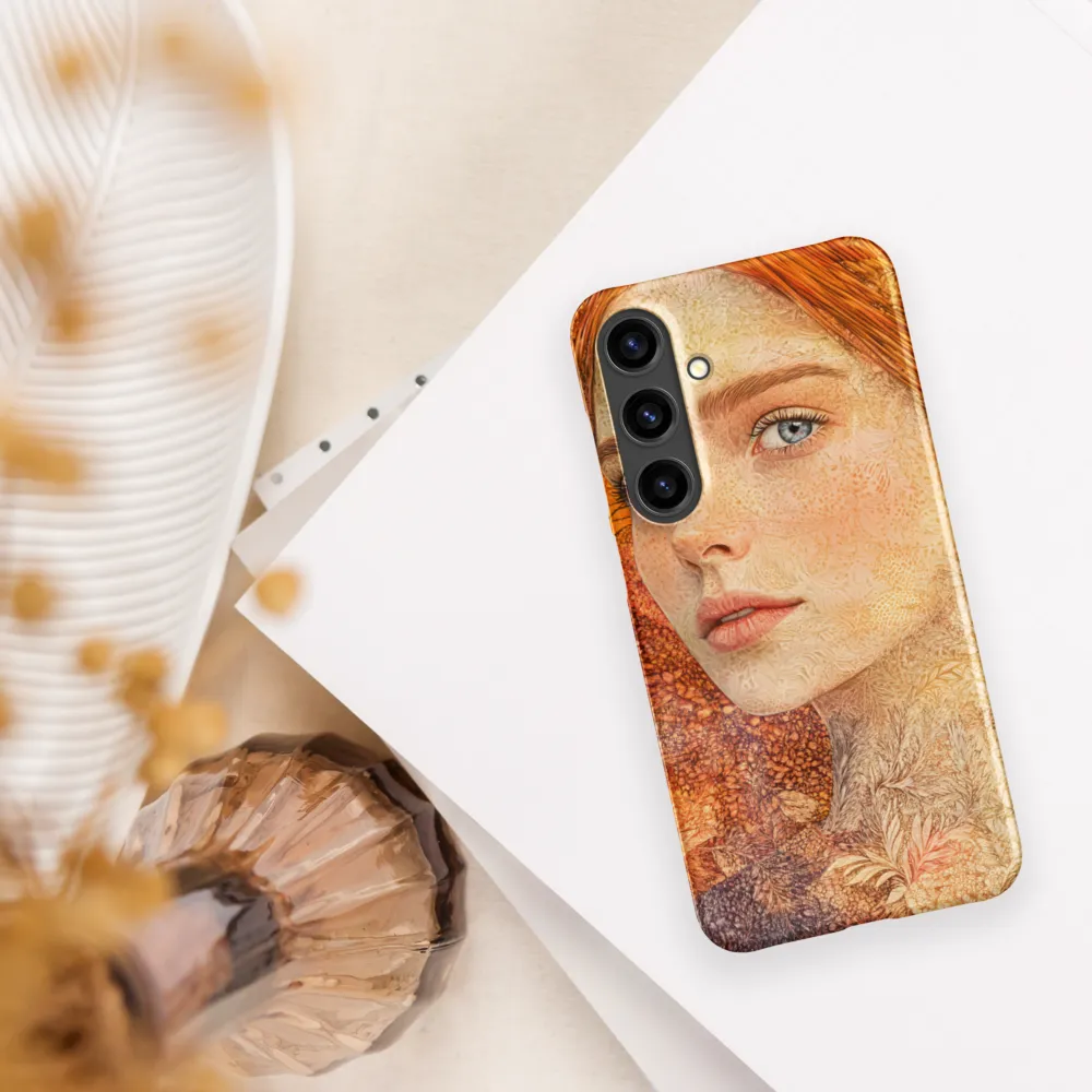 Embracing Autumn's Glow | Phone Case |  S24 Plus | Snap Case | Matte