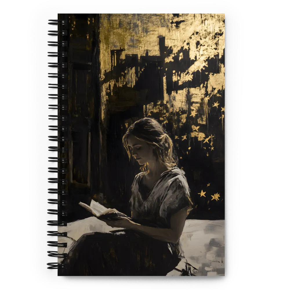 Illumination in Solitude | Spiral Notebook