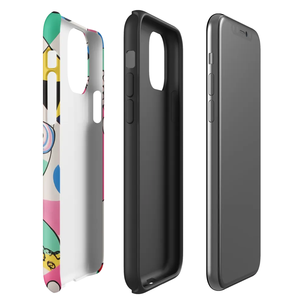 Dynamic Interplay of Shapes | Phone Case |  11 Pro | Tough Case | Matte