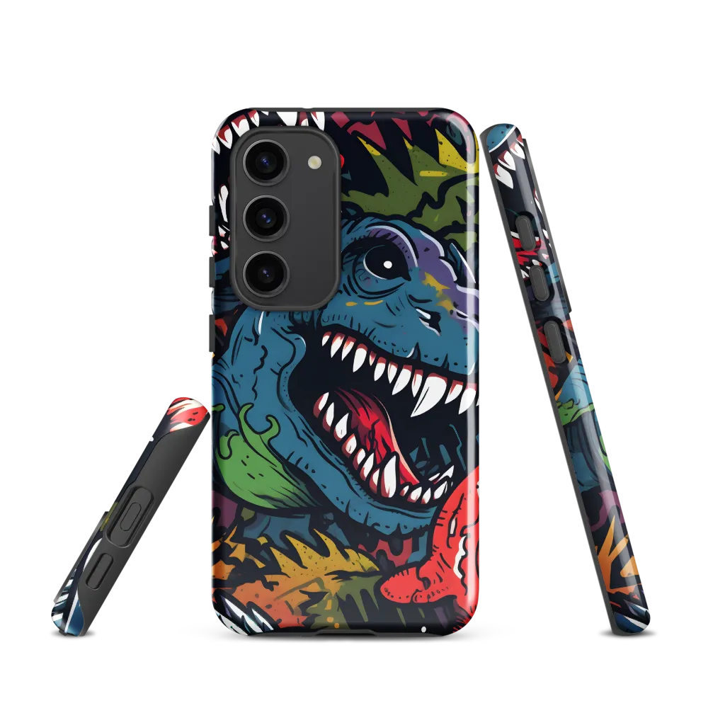 Dino Mania: A Colorful Frenzy