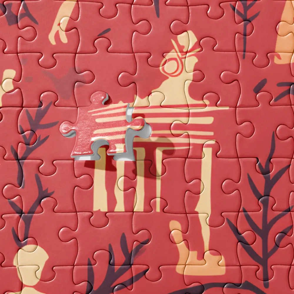 Harmony of Figures and Architecture
