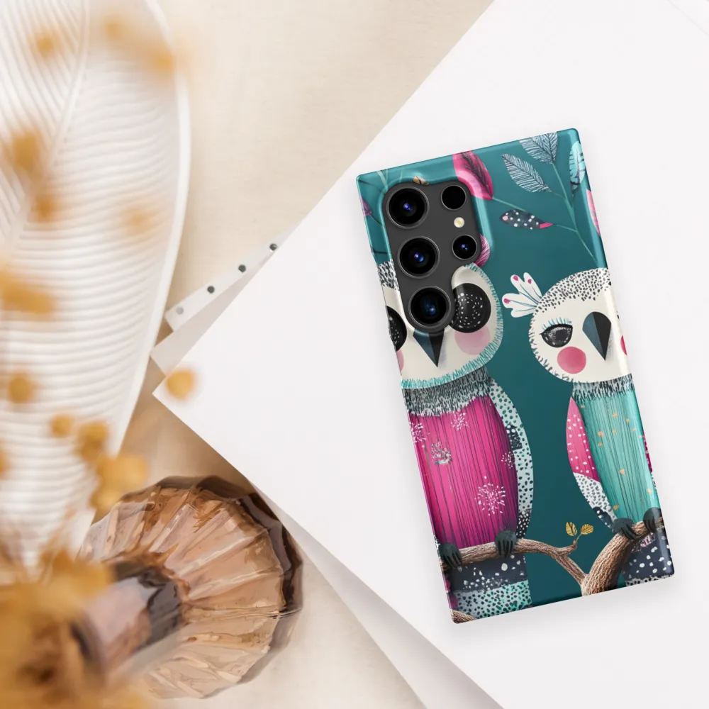 Whimsical Duo: A Celebration of Nature and Color