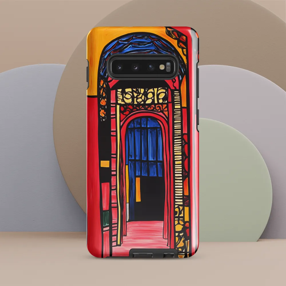 Vibrant Arches | Phone Case |  S10 Plus | Tough Case | Glossy