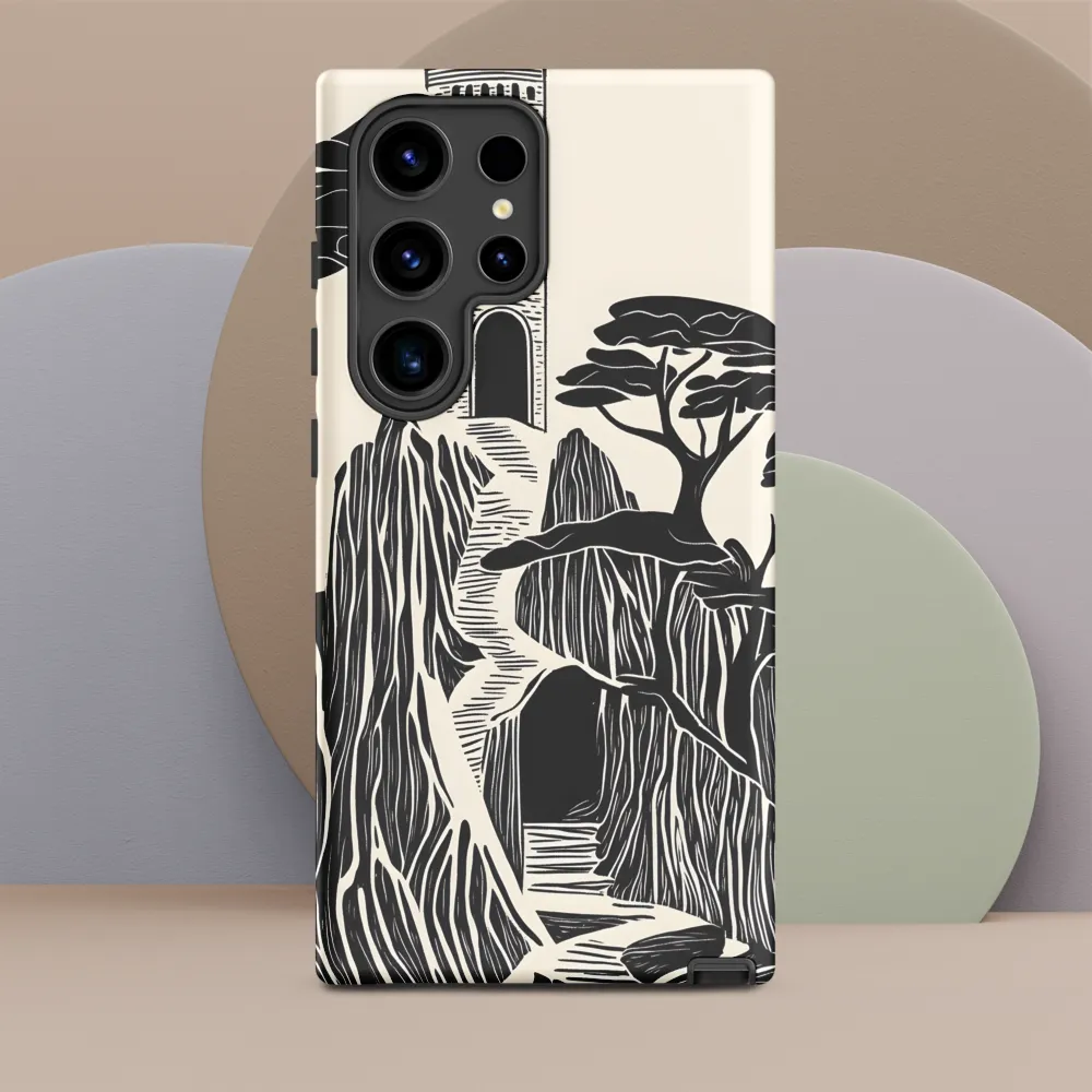 Echoes of a Mystical Tower | Phone Case |  S24 Ultra | Tough Case | Matte