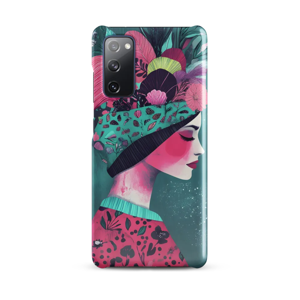 Whimsical Floral Portrait