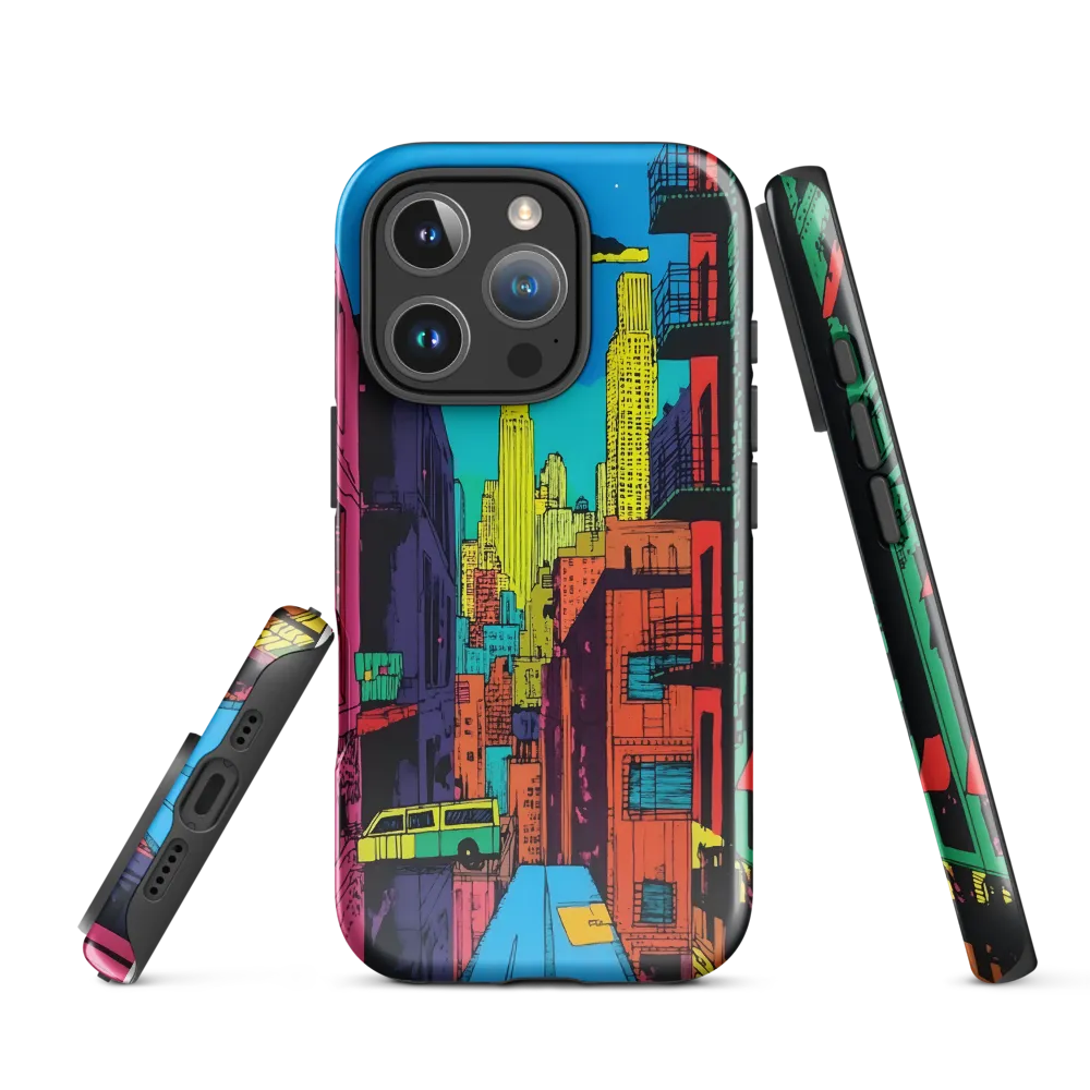 Urban Vibrance: A Pop Art Cityscape
