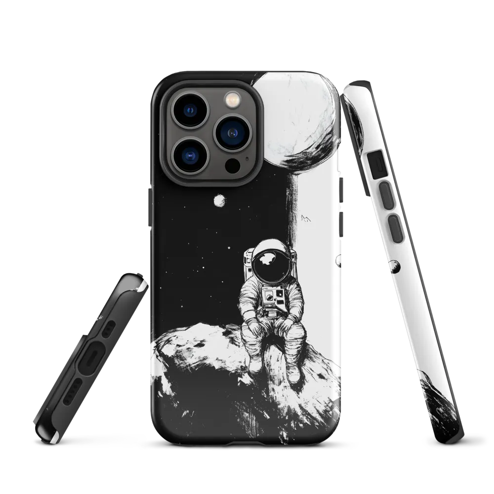 Solitude in the Cosmos | Phone Case |  13 Pro | Tough Case | Glossy