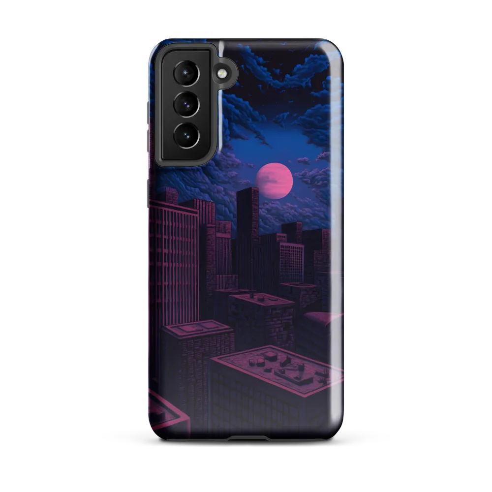 Moonlit Urban Dreams | Phone Case |  S21 Plus | Tough Case | Glossy
