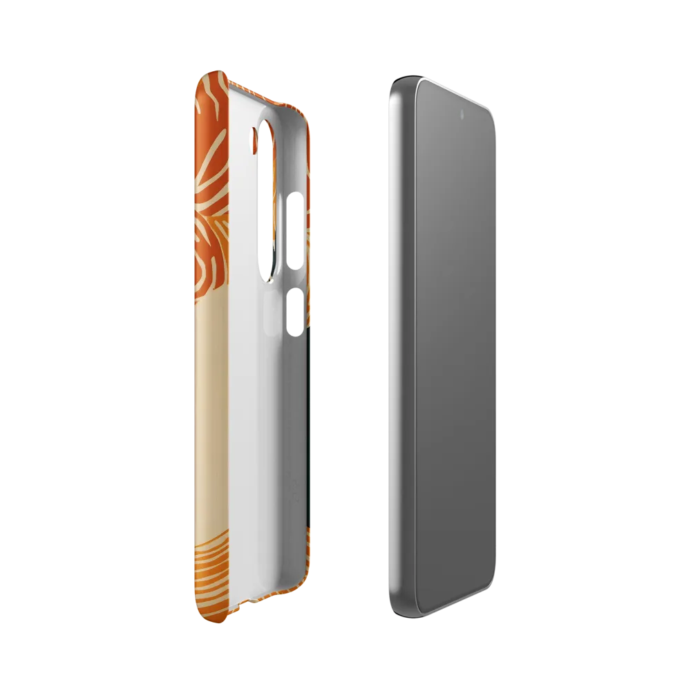 Silent Reflections under Swirling Leaves | Phone Case |  S23 | Snap Case | Matte