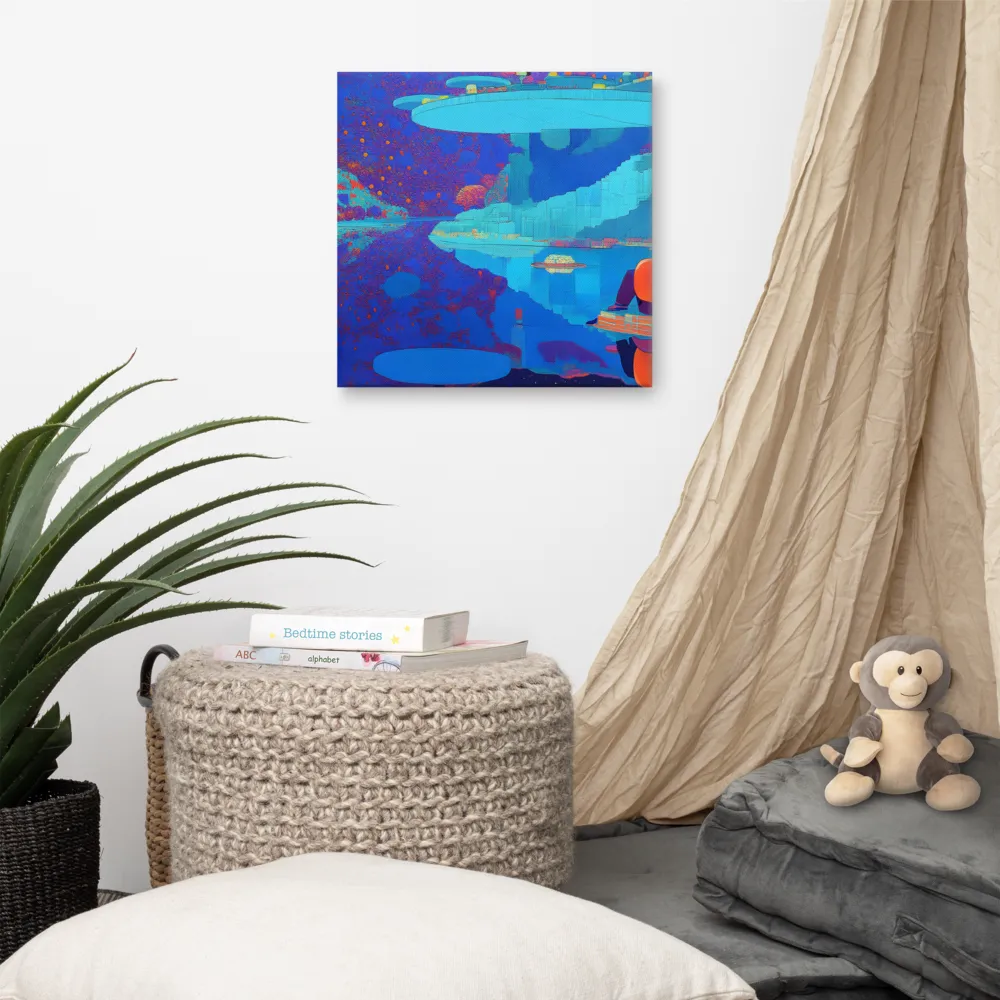 Reflections of Serenity | Canvas | 16″×16″