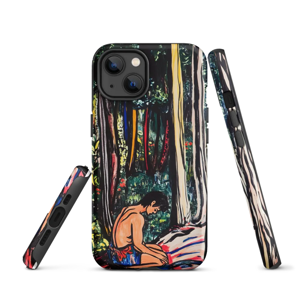 Contemplation in Nature | Phone Case |  13 | Tough Case | Matte