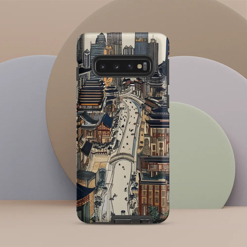 Urban Harmony: A Fusion of Tradition and Modernity | Phone Case |  S10 | Tough Case | Matte