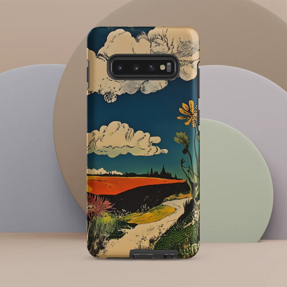 Surreal Blooming Landscape