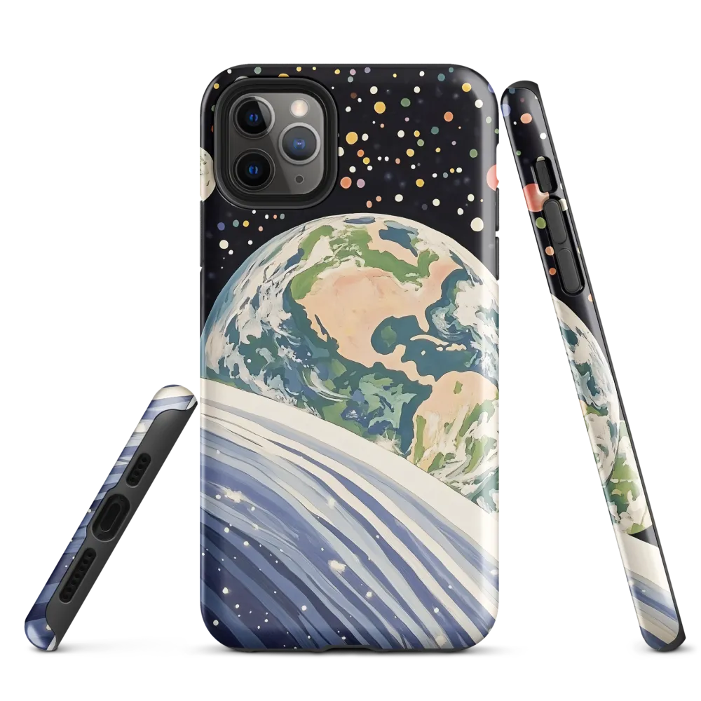 Celestial View: A Surreal Journey Through Space | Phone Case |  11 Pro Max | Tough Case | Glossy