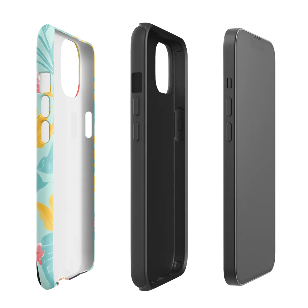 Silhouette with Floral Panel