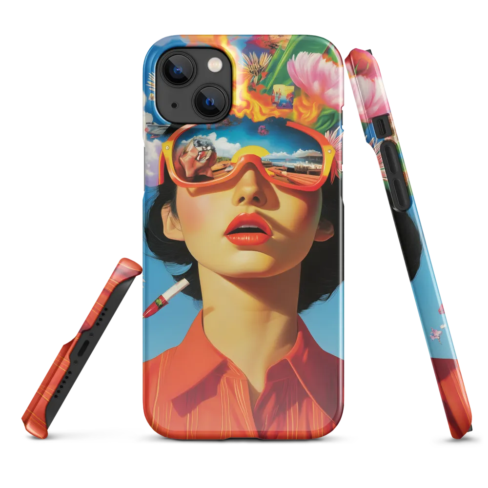 Reflections of Whimsy | Phone Case |  14 Plus | Snap Case | Glossy