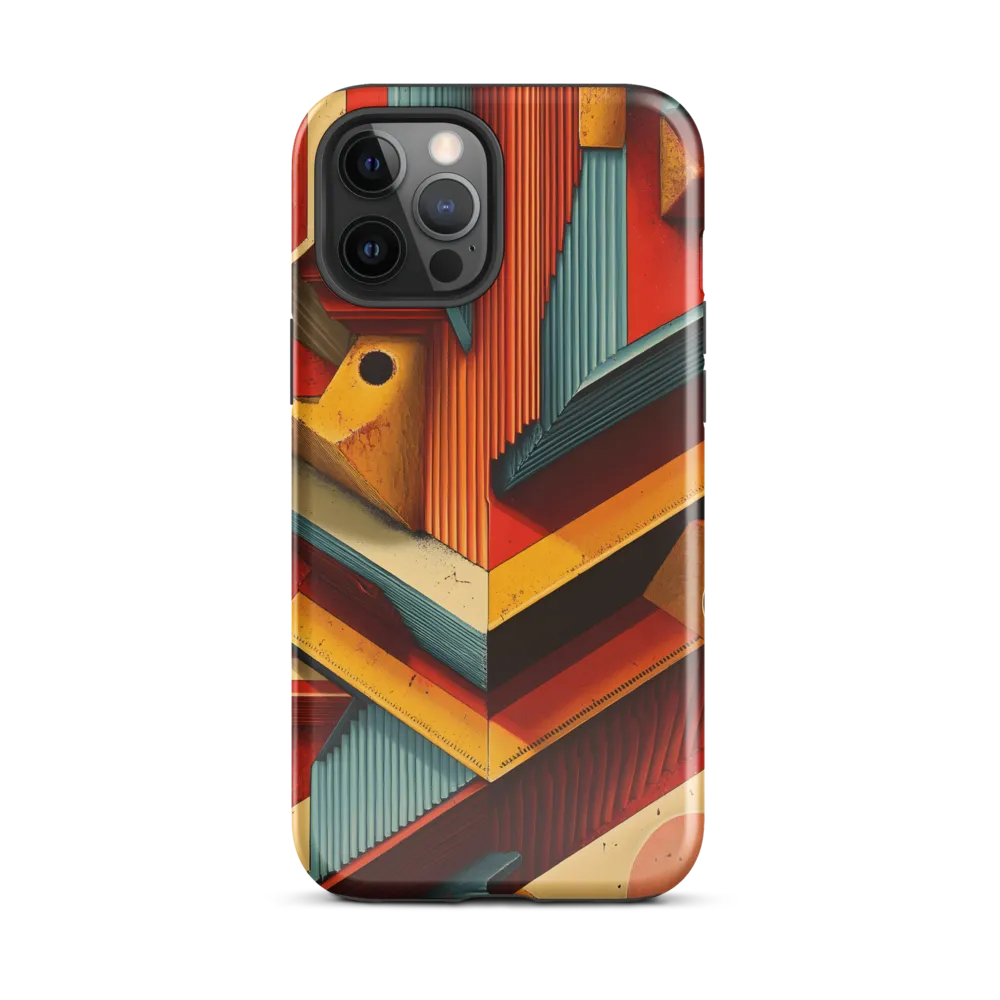 Geometric Harmony | Phone Case |  12 Pro Max | Tough Case | Glossy