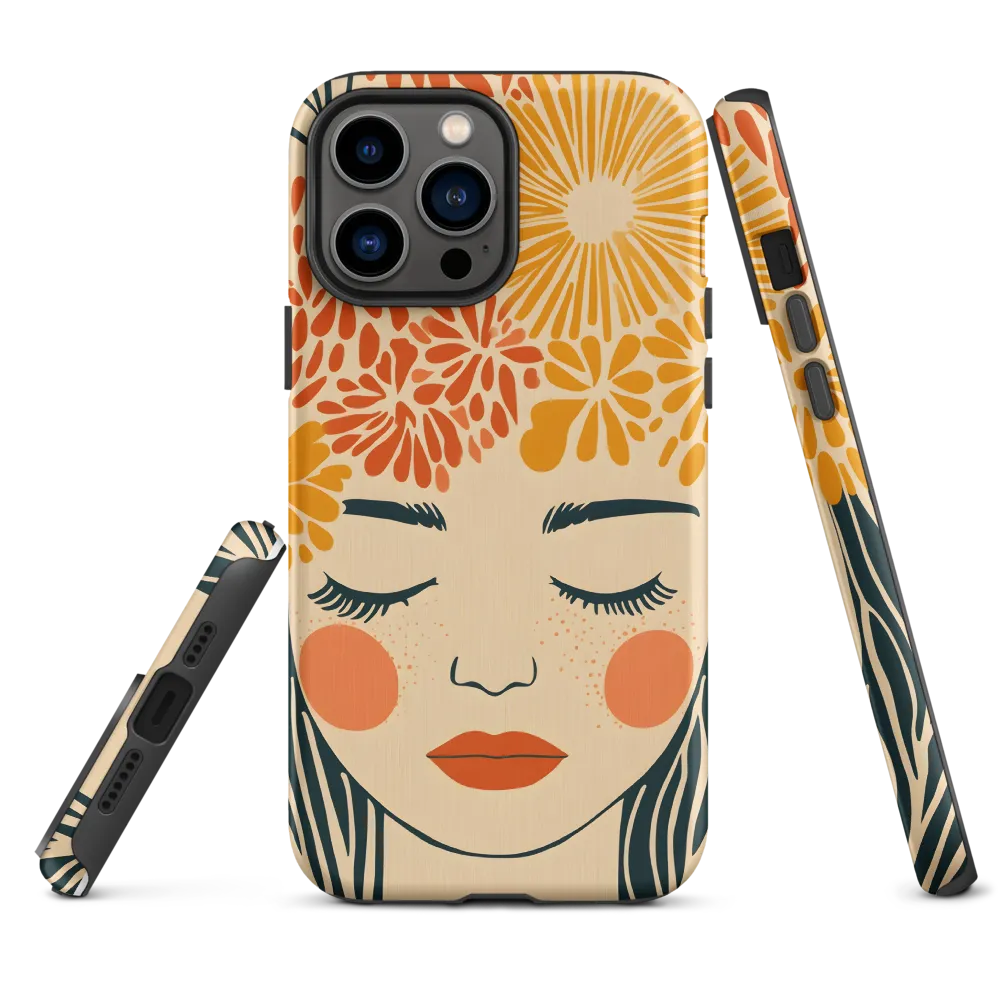 Serenity in Bloom | Phone Case |  13 Pro Max | Tough Case | Matte