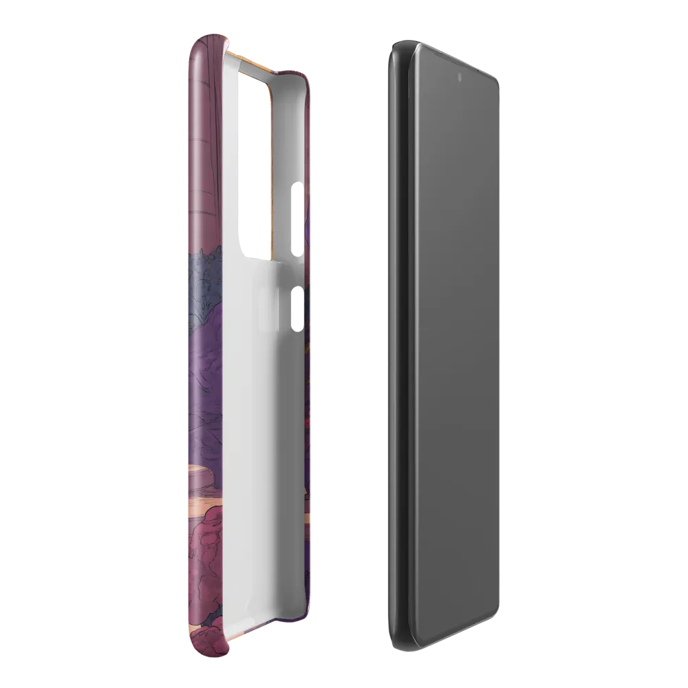Journey into the Light | Phone Case |  S21 Ultra | Snap Case | Glossy