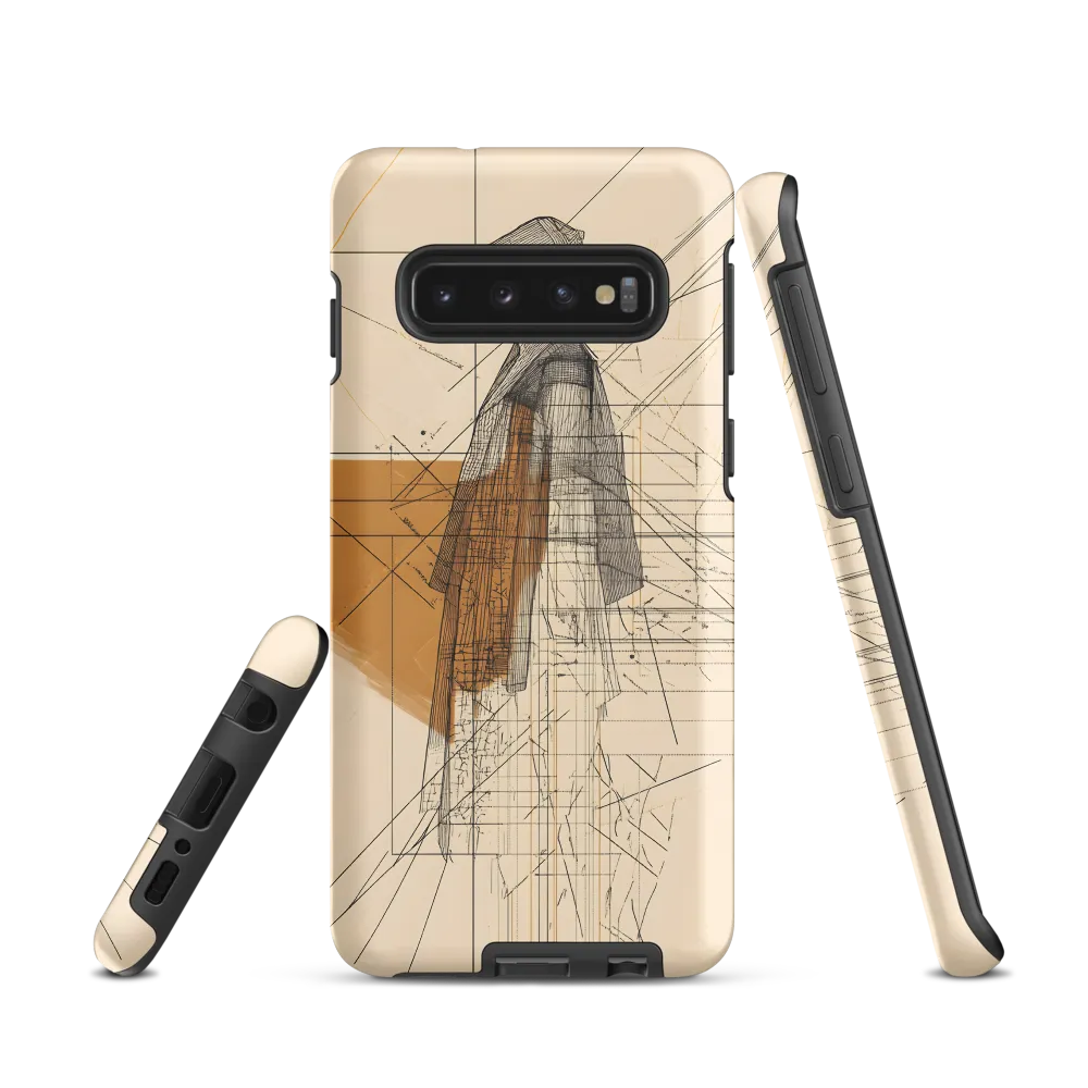 Abstract Profile: A Minimalist Exploration | Phone Case |  S10 | Tough Case | Matte