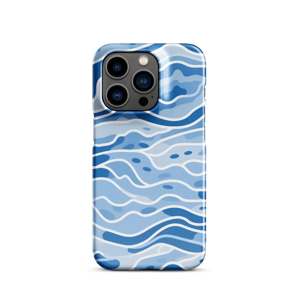 Fluid Harmony | Phone Case |  14 Pro | Snap Case | Glossy