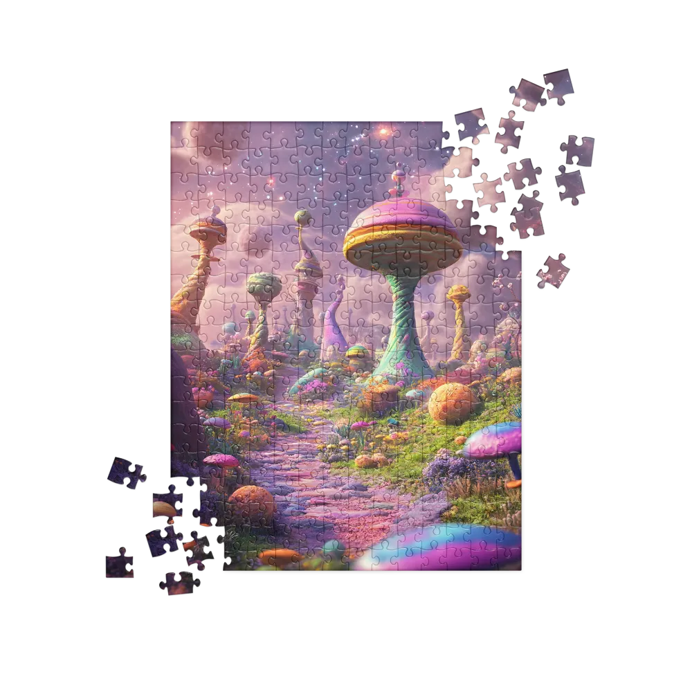 Whimsical Worlds: A Journey Through Fantasy | Jigsaw Puzzle | 252 pieces