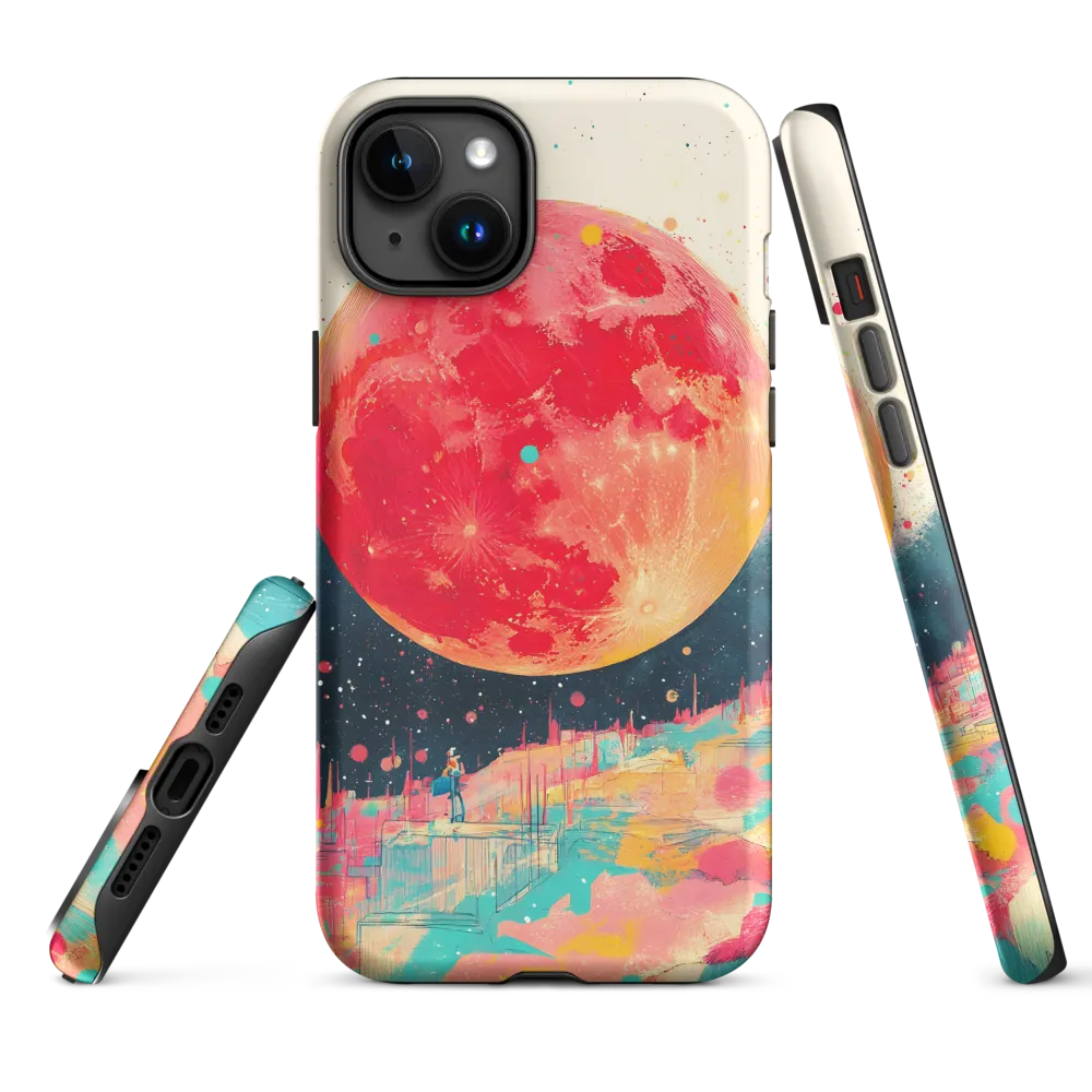 Crimson Dreams: A Lunar Exploration