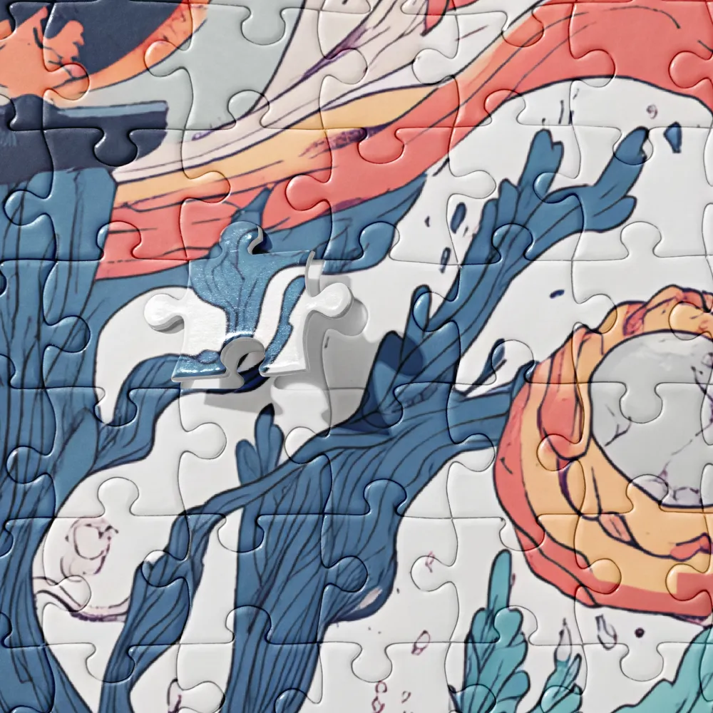 The Watchful Bloom | Jigsaw Puzzle | 520 pieces